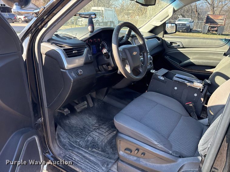 image for item EY9872 2015 Chevrolet Tahoe Police SUV