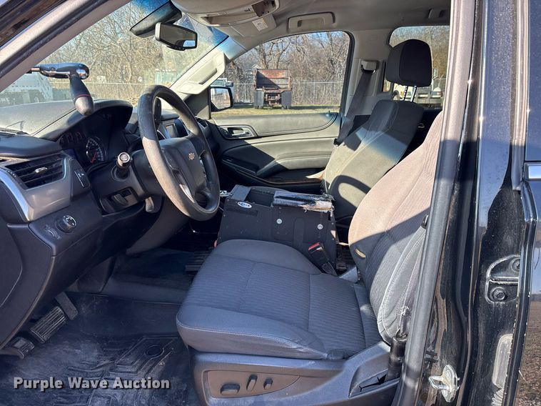 image for item EY9872 2015 Chevrolet Tahoe Police SUV