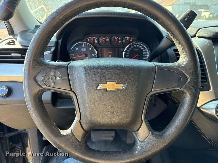 image for item EY9872 2015 Chevrolet Tahoe Police SUV