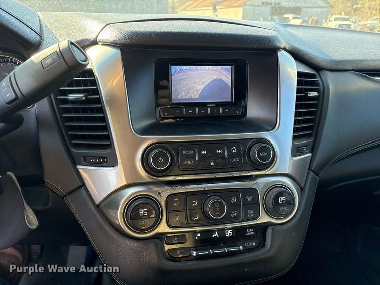 image for item EY9872 2015 Chevrolet Tahoe Police SUV