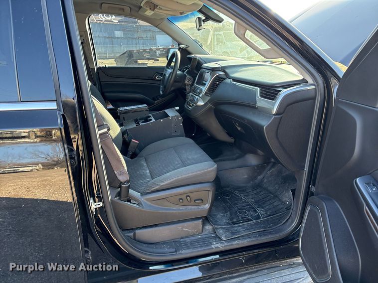 image for item EY9872 2015 Chevrolet Tahoe Police SUV