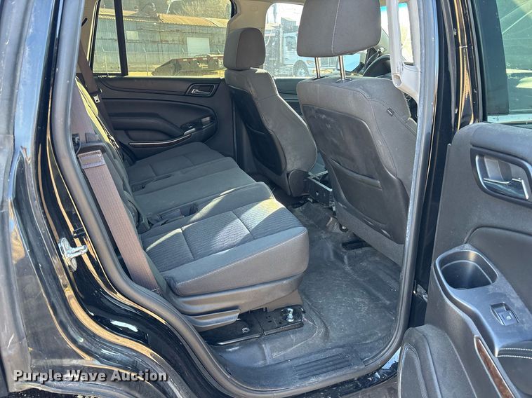 image for item EY9872 2015 Chevrolet Tahoe Police SUV