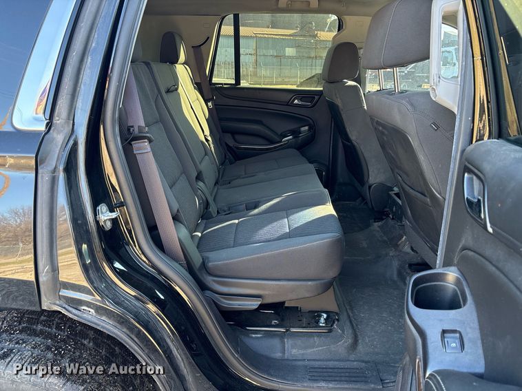 image for item EY9872 2015 Chevrolet Tahoe Police SUV