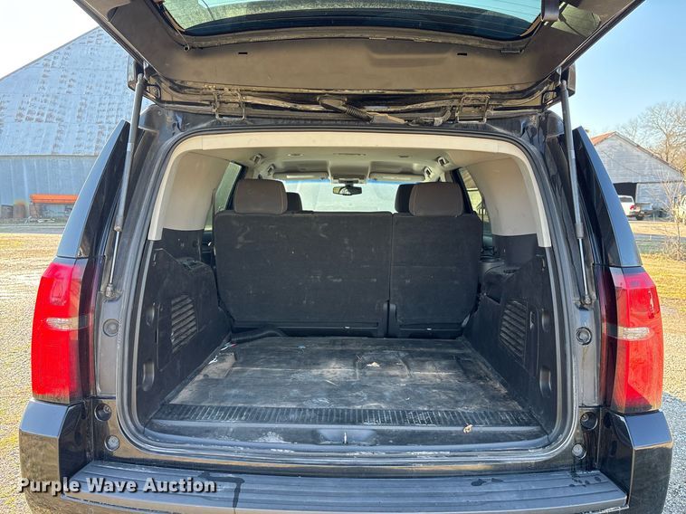 image for item EY9872 2015 Chevrolet Tahoe Police SUV