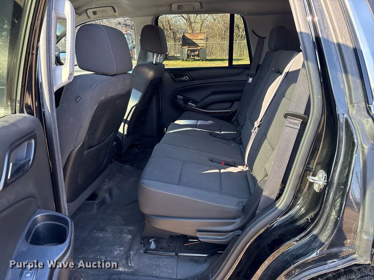 image for item EY9872 2015 Chevrolet Tahoe Police SUV