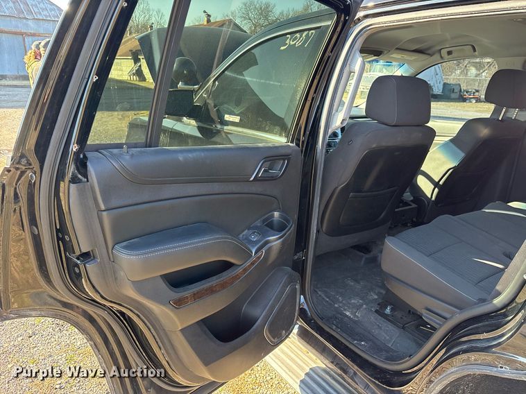 image for item EY9872 2015 Chevrolet Tahoe Police SUV