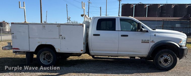 image for item EY9873 2014 Dodge Ram 4500 Crew Cab utility / service truck