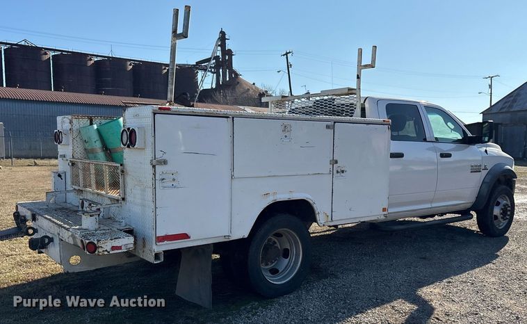 image for item EY9873 2014 Dodge Ram 4500 Crew Cab utility / service truck