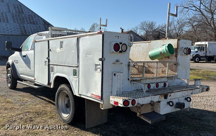image for item EY9873 2014 Dodge Ram 4500 Crew Cab utility / service truck