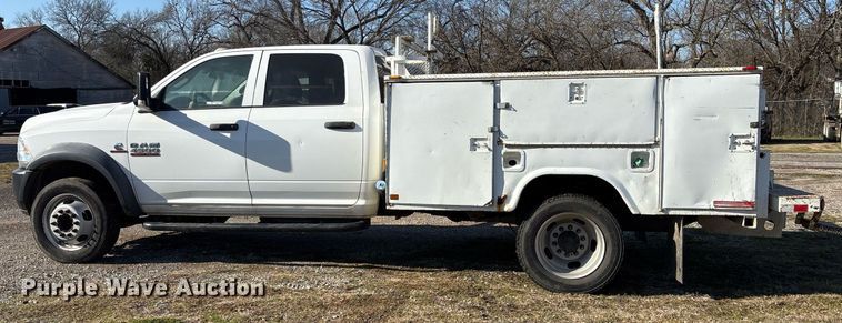 image for item EY9873 2014 Dodge Ram 4500 Crew Cab utility / service truck