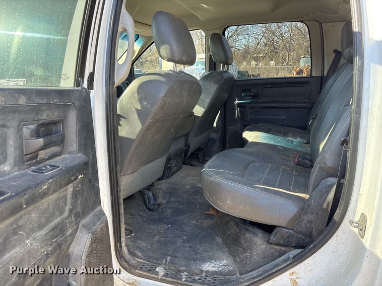 image for item EY9873 2014 Dodge Ram 4500 Crew Cab utility / service truck