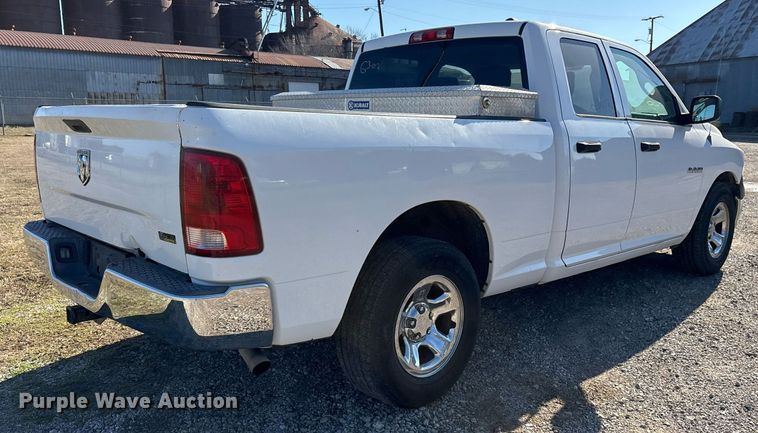 image for item EY9875 2010 Dodge Ram 1500 Quad Cab pickup truck