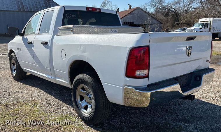 image for item EY9875 2010 Dodge Ram 1500 Quad Cab pickup truck