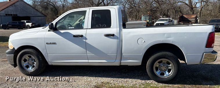 image for item EY9875 2010 Dodge Ram 1500 Quad Cab pickup truck