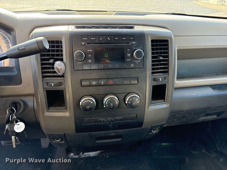 image for item EY9875 2010 Dodge Ram 1500 Quad Cab pickup truck