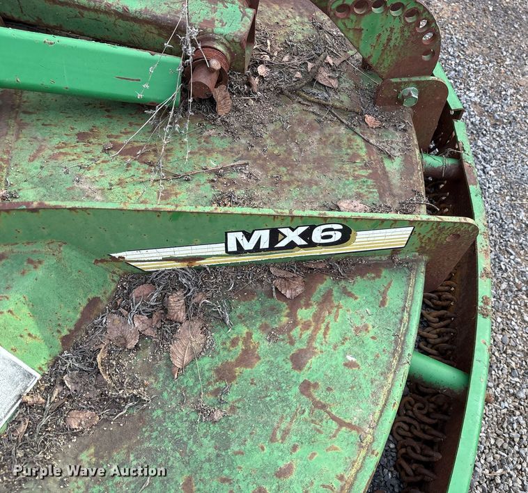 image for item EY9898 John Deere MX6 rotary mower