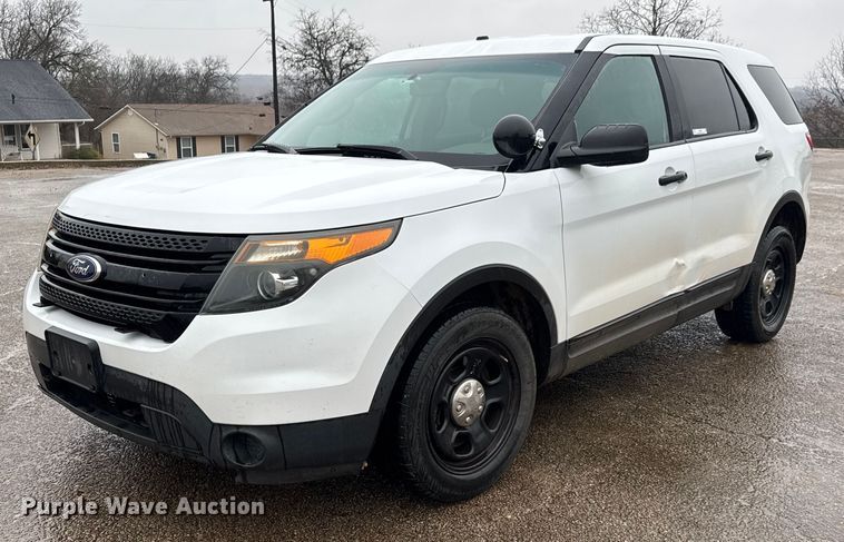 image for item LH9474 2014 Ford Explorer Police Interceptor  SUV
