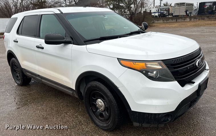 image for item LH9474 2014 Ford Explorer Police Interceptor  SUV