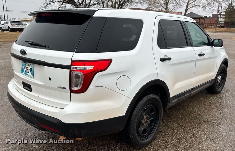 image for item LH9474 2014 Ford Explorer Police Interceptor  SUV