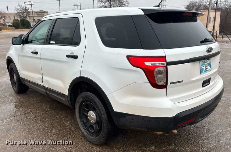 image for item LH9474 2014 Ford Explorer Police Interceptor  SUV