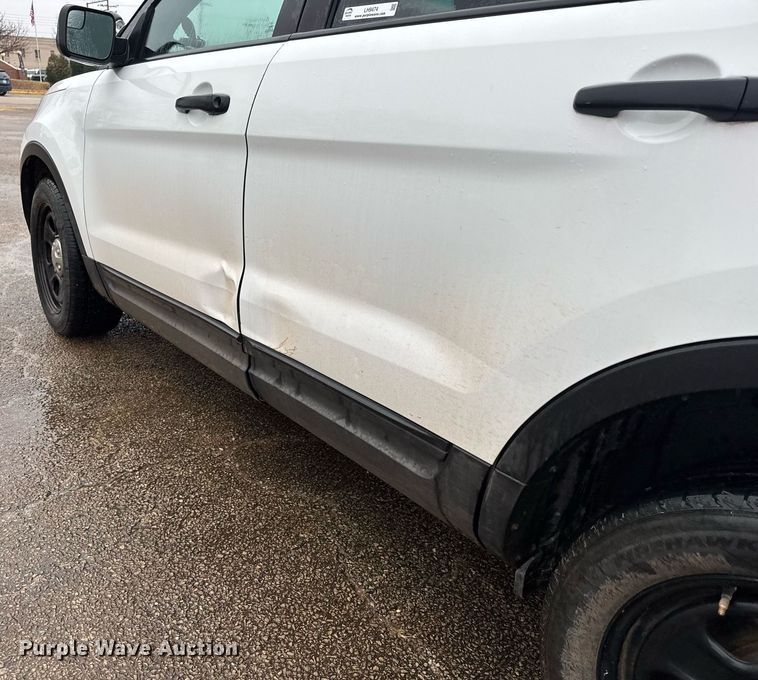 image for item LH9474 2014 Ford Explorer Police Interceptor  SUV