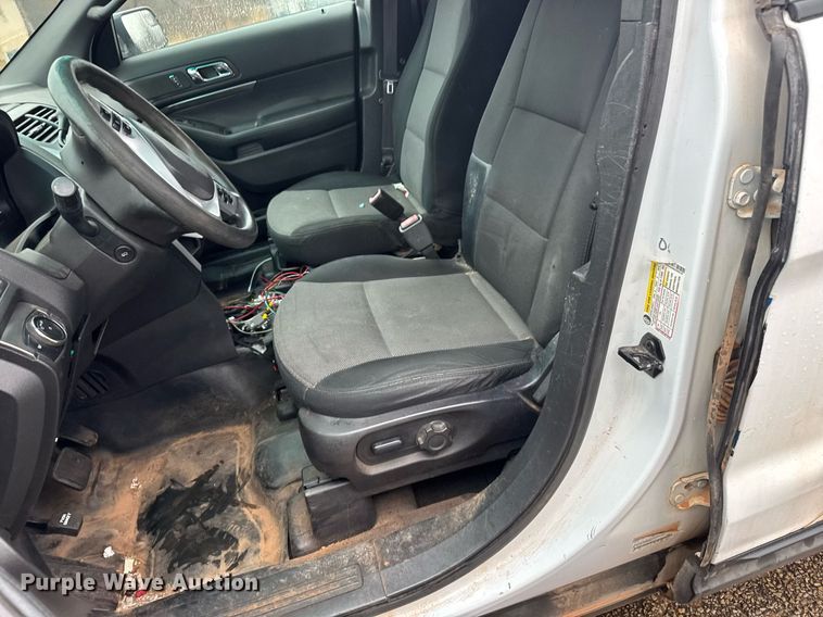 image for item LH9474 2014 Ford Explorer Police Interceptor  SUV