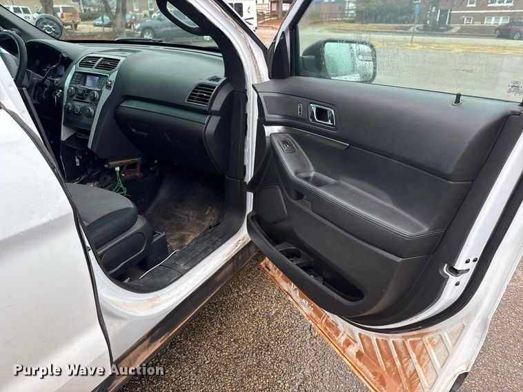 image for item LH9474 2014 Ford Explorer Police Interceptor  SUV