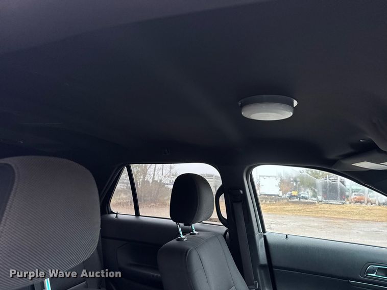 image for item LH9474 2014 Ford Explorer Police Interceptor  SUV