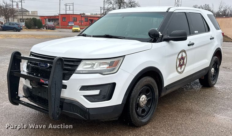 image for item LH9475 2016 Ford Explorer Police Interceptor  SUV