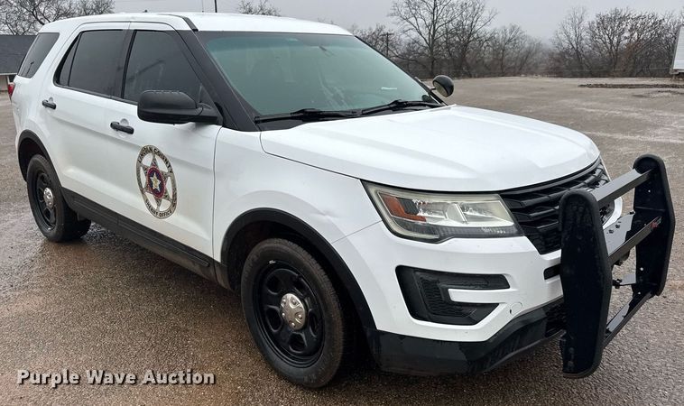 image for item LH9475 2016 Ford Explorer Police Interceptor  SUV