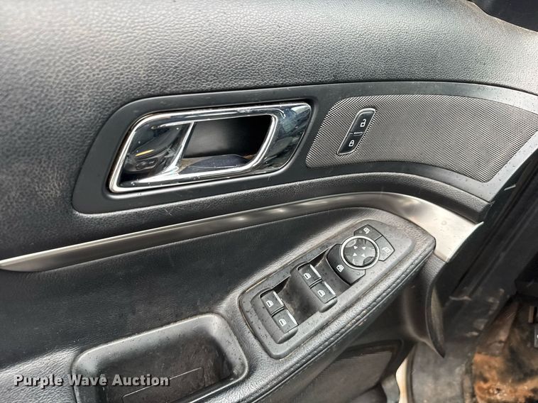 image for item LH9475 2016 Ford Explorer Police Interceptor  SUV