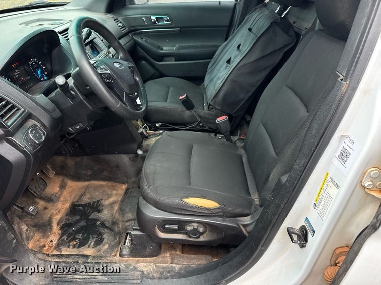 image for item LH9475 2016 Ford Explorer Police Interceptor  SUV