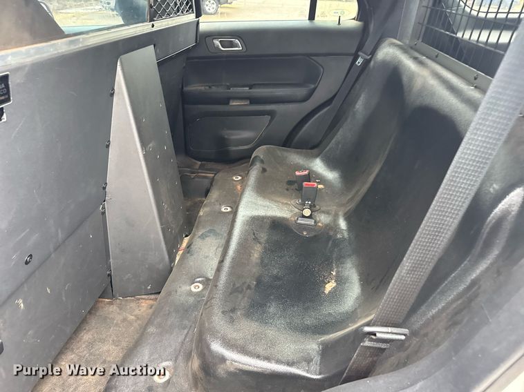 image for item LH9475 2016 Ford Explorer Police Interceptor  SUV