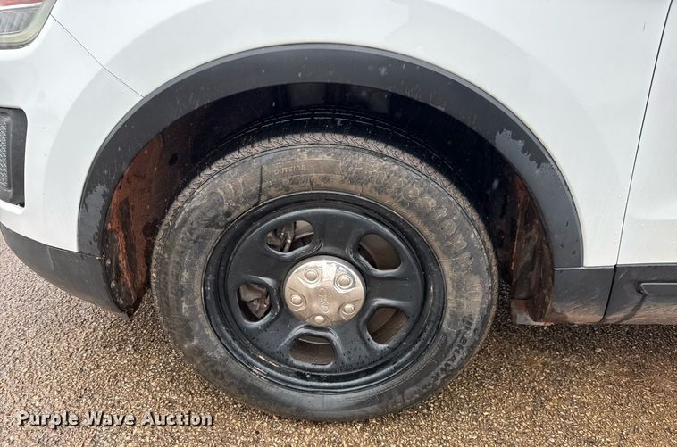 image for item LH9475 2016 Ford Explorer Police Interceptor  SUV