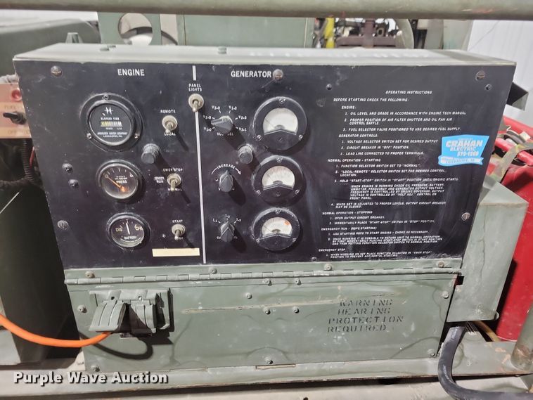 image for item NB9783 1979 Fermont Hercules MEP-018A generator