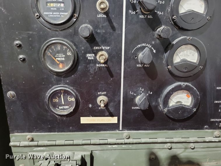 image for item NB9783 1979 Fermont Hercules MEP-018A generator