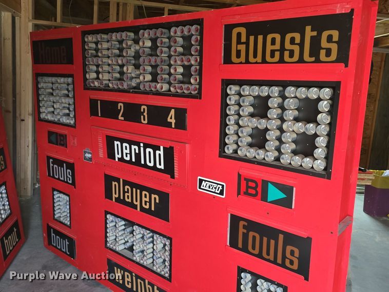 image for item NI9474 (2) Nevco scoreboards