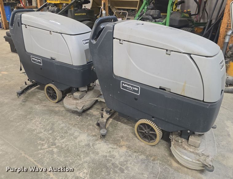 image for item NI9477 (2) Adfinity 24D AXP floor cleaners