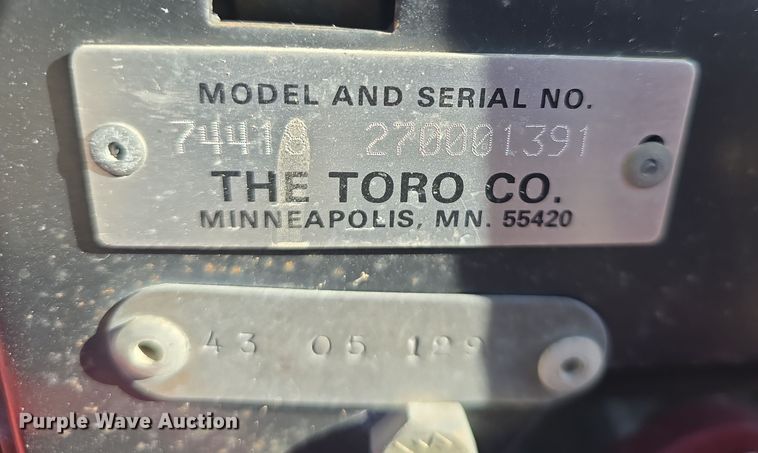 image for item NI9492 Toro Z Master ZTR lawn mower