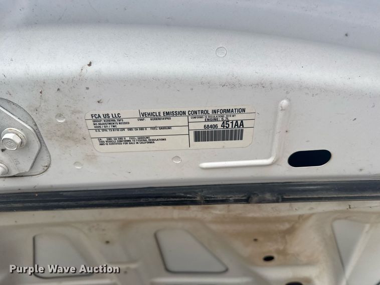 image for item NN9561 2019 Dodge Charger Police 