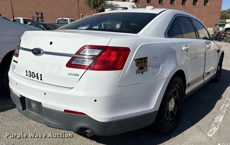 image for item NO9529 2013 Ford Taurus Police Interceptor