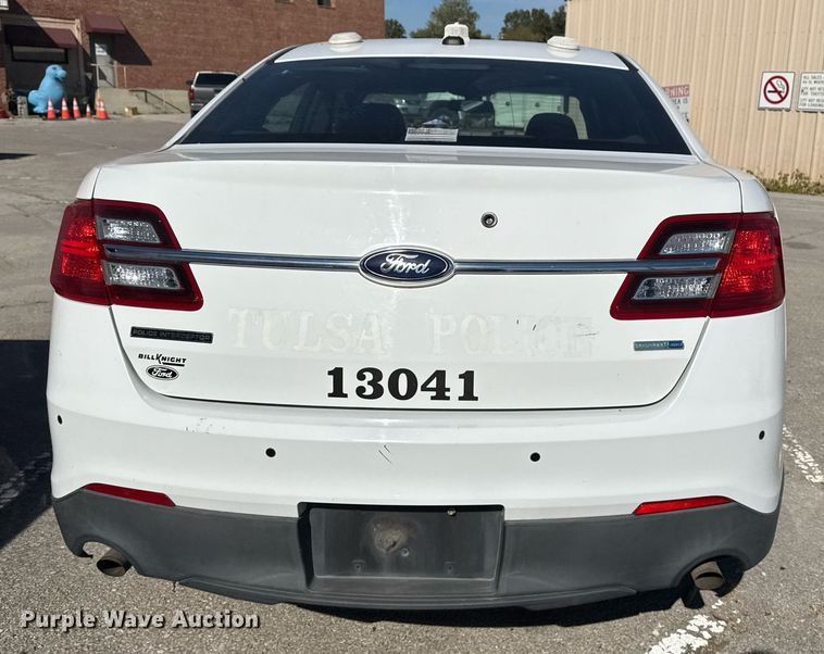 image for item NO9529 2013 Ford Taurus Police Interceptor