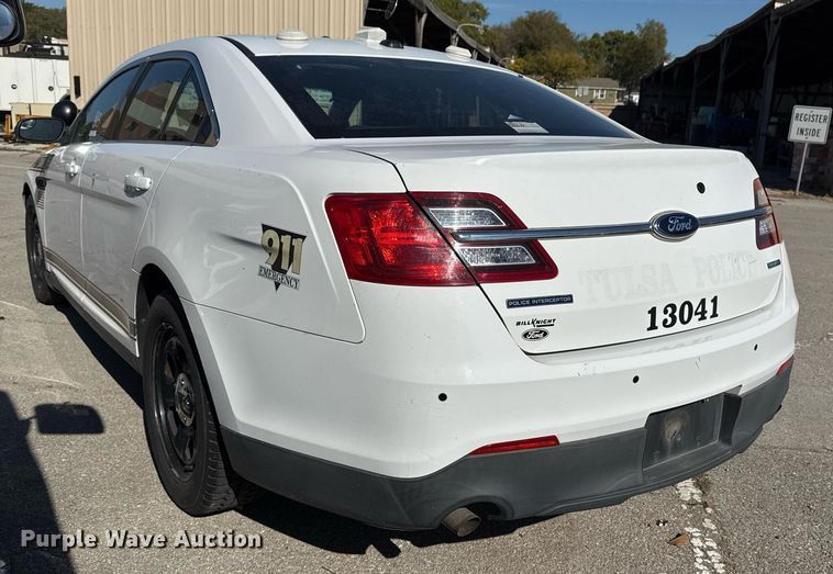 image for item NO9529 2013 Ford Taurus Police Interceptor