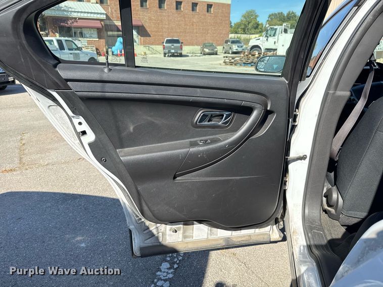 image for item NO9529 2013 Ford Taurus Police Interceptor