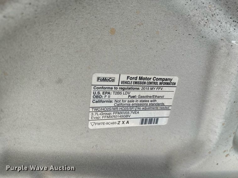 image for item NO9532 2015 Ford Taurus Police Interceptor 