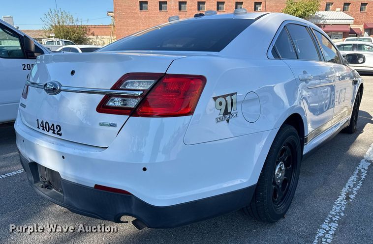 image for item NO9533 2014 Ford Taurus Police Interceptor