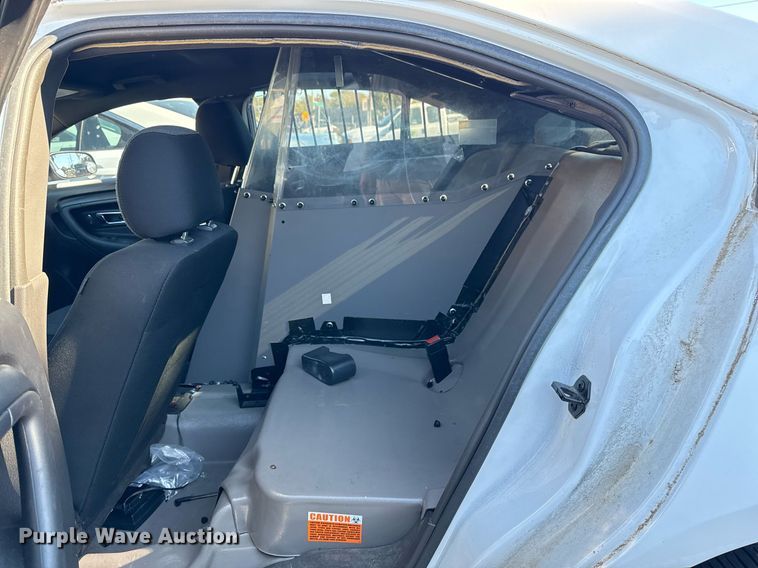 image for item NO9533 2014 Ford Taurus Police Interceptor