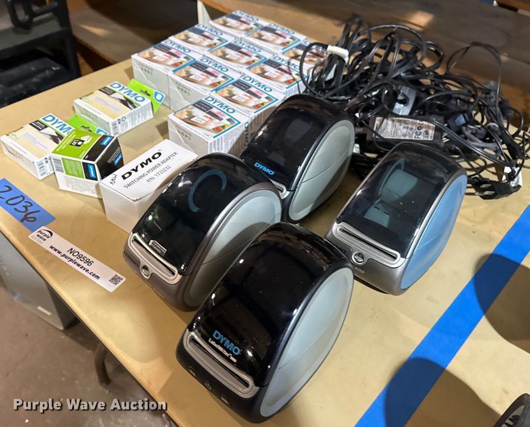 image for item NO9596 (4) Dymo label makers