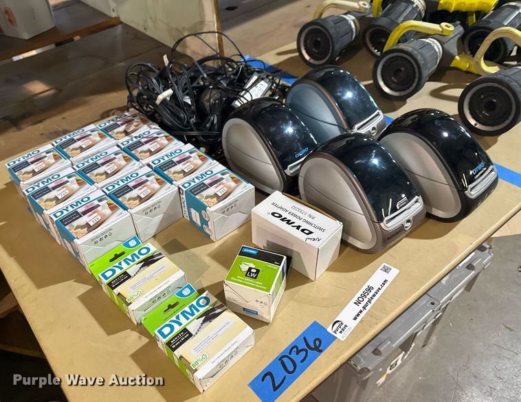 image for item NO9596 (4) Dymo label makers