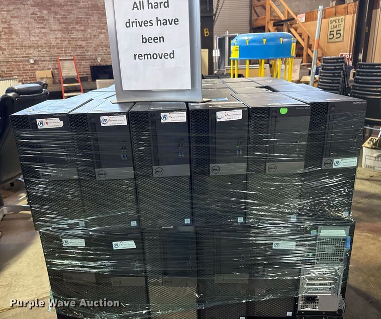 image for item NO9599 Approximately 72 Dell OptiPlex 5050 desktops